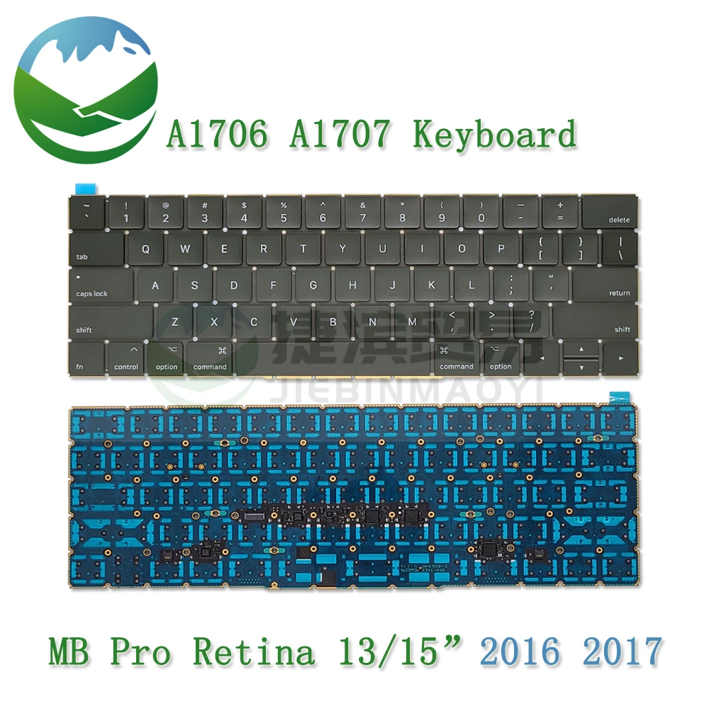 Laptop A1706 A1707 Keyboard US/UK/Spanish/Korean/French For MacBook Pro Retina 13 "15" Touchbar Keyboard Replacement 2016 2017
Laptop A1706 A1707 Keyboard US/UK/Spanish/Korean/French For MacBook Pro Retina 13 "15" Touchbar Keyboard Replacement 2016 2017