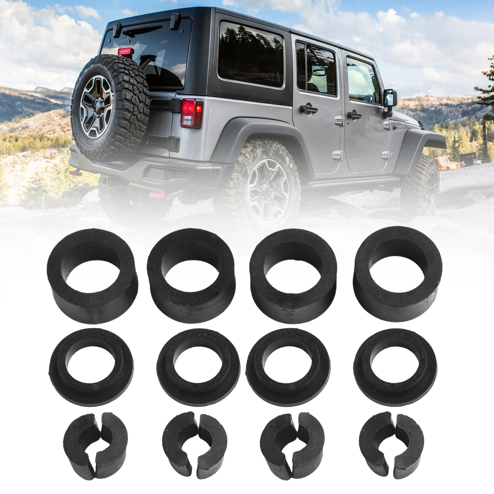 Support Bushings Seat Bushings For Jeep Wrangler TJ LJ 1998-2006 Black Direct Replacement Left Plastic Right Seat Bushing
Support Bushings Seat Bushings For Jeep Wrangler TJ LJ 1998-2006 Black Direct Replacement Left Plastic Right Seat Bushing