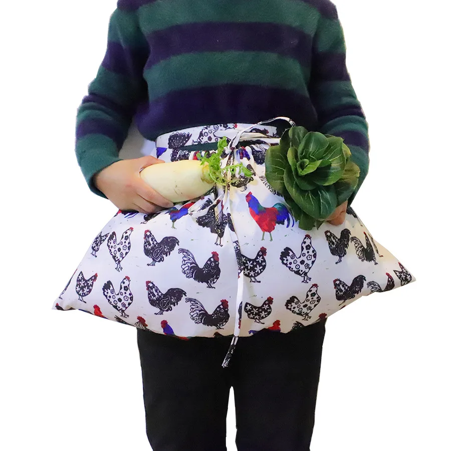 Harvest Picking Apron with Pocket Hands-free Half Waist Garden Apron for Vegetable Fruit Picking, Fruit Picking, Egg Collecting
Harvest Picking Apron with Pocket Hands-free Half Waist Garden Apron for Vegetable Fruit Picking, Fruit Picking, Egg Collecting