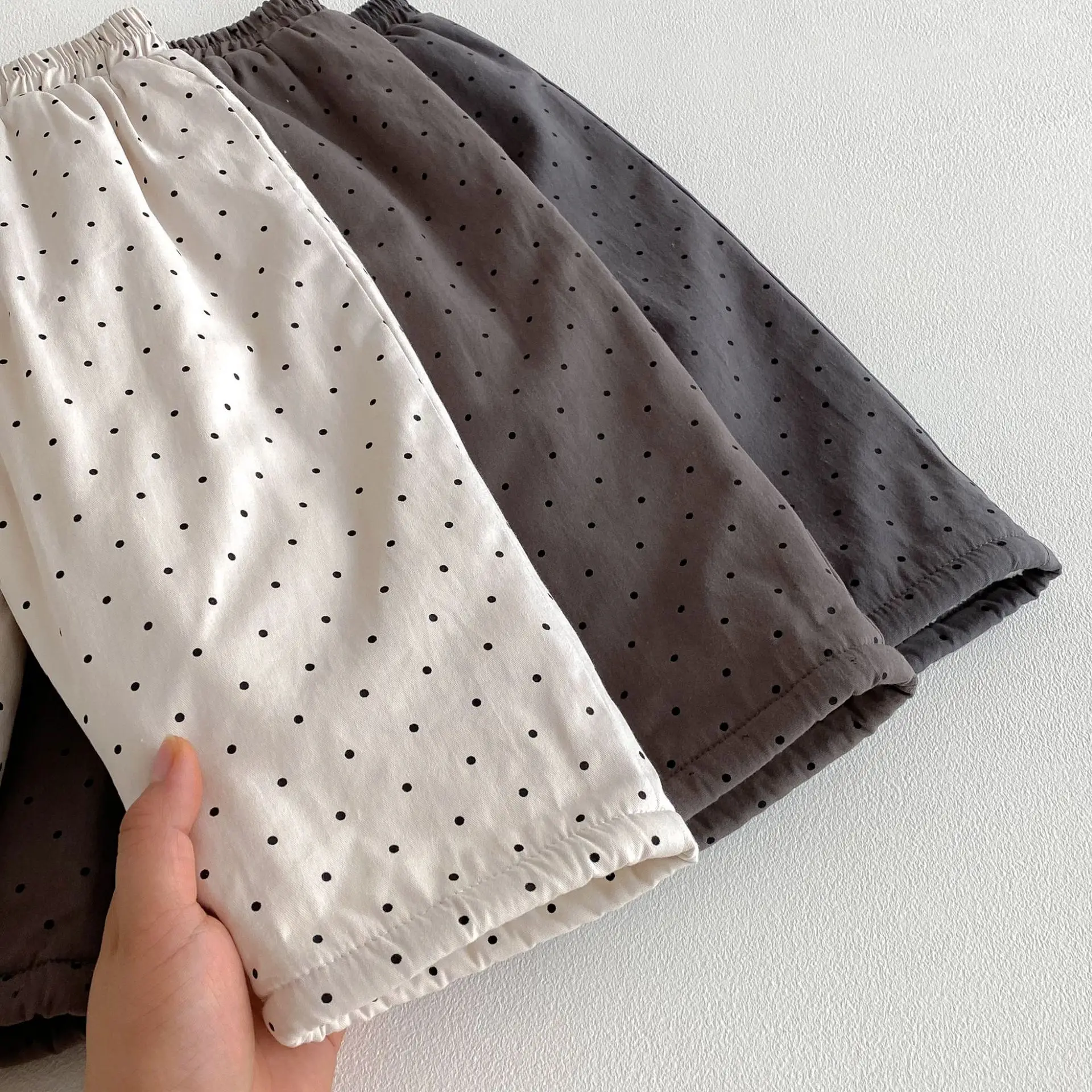 2025 Winter New Children Casual Pants Plus Velvet Thick Girls Dot Print Trousers Baby Boy Fleece Harem Pants Kids Warm Clothes 25 Sc817293a89444cf4bd10dd036da2fb64J