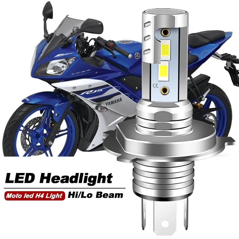 H4 HS1 Led Canbus No Error For Yamaha YZF-R15 Motorcycle Headlight Bulb 4800LM 6000K White Hi/Lo Beam Light 9003
H4 HS1 Led Canbus No Error For Yamaha YZF-R15 Motorcycle Headlight Bulb 4800LM 6000K White Hi/Lo Beam Light 9003