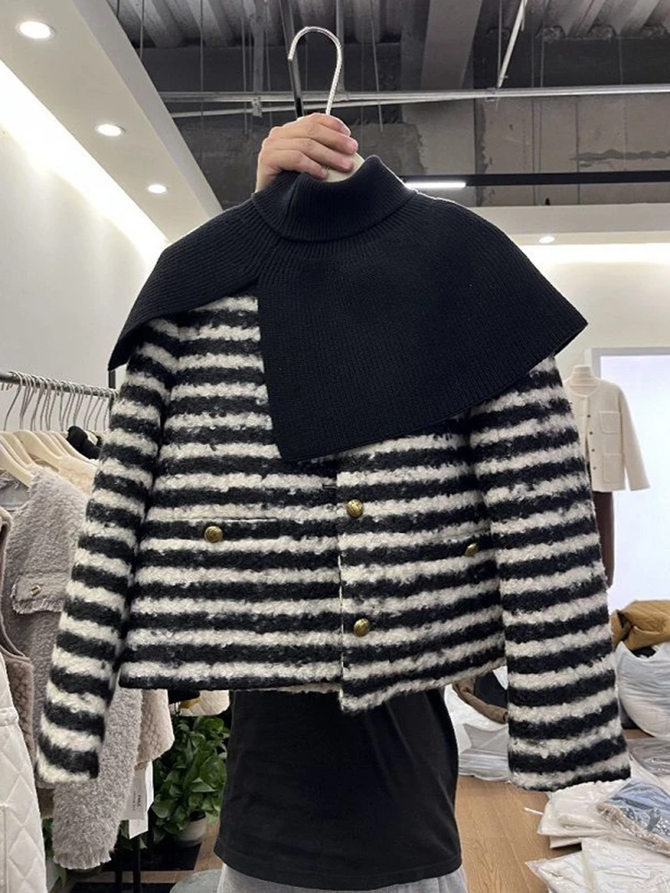 2024 Winter French Vintage Women Jackets Coat Ladies Elegant Single Breasted Cotton Warm Jacket Autumn Coat Loose Outwear
2024 Winter French Vintage Women Jackets Coat Ladies Elegant Single Breasted Cotton Warm Jacket Autumn Coat Loose Outwear