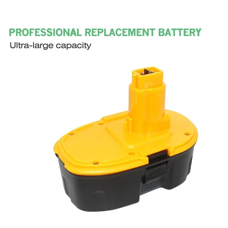 100% New 18V 12.8 A 12800mah NI-MH Battery Portable Replacement Battery Backup Battery For Dewalt DC9096 Electric Power Tool
100% New 18V 12.8 A 12800mah NI-MH Battery Portable Replacement Battery Backup Battery For Dewalt DC9096 Electric Power Tool