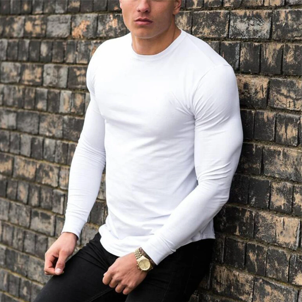 Top Men's T-shirt Gym Winter Workout Active Wear All Seasons Breathable Fitness Long Sleeve Polyester Fashion
Top Men's T-shirt Gym Winter Workout Active Wear All Seasons Breathable Fitness Long Sleeve Polyester Fashion