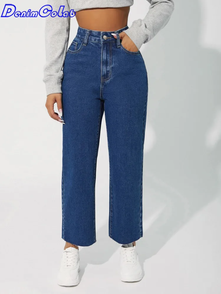 DenimColab 2023 Fashion High Waist Women's Jeans Loose Straight Pants Ladies Streetwear Boyfriend Jeans Casual Denim Pants 
DenimColab 2023 Fashion High Waist Women's Jeans Loose Straight Pants Ladies Streetwear Boyfriend Jeans Casual Denim Pants