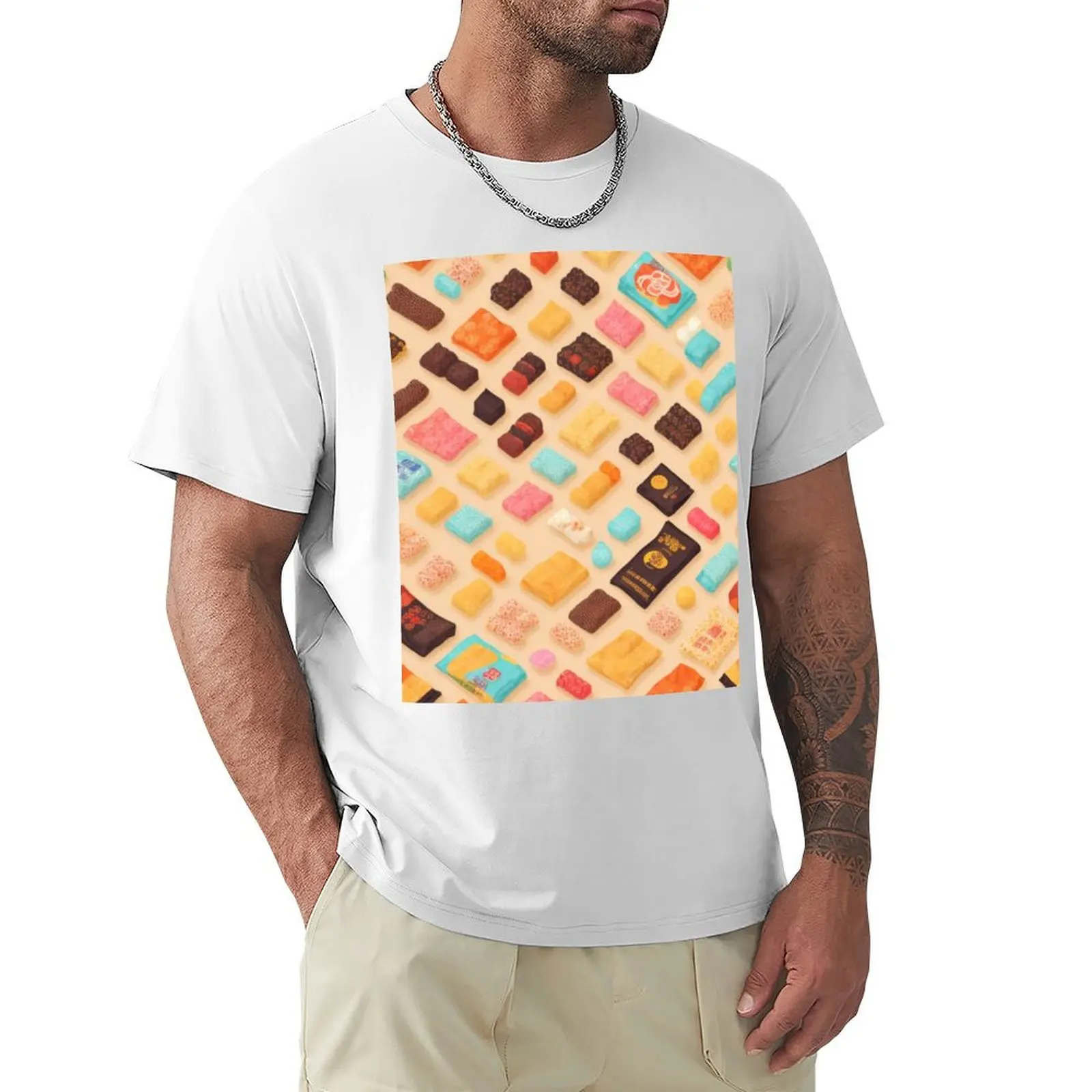 Seamless Patterns of Sweet and Candy T-Shirt Blouse Aesthetic clothing anime funny t shirts for men
Seamless Patterns of Sweet and Candy T-Shirt Blouse Aesthetic clothing anime funny t shirts for men