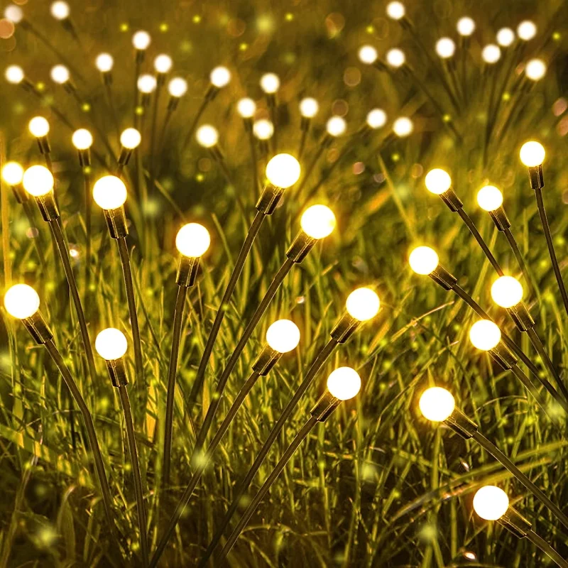 6/8/10LED Solar Firefly Lights Outdoor Waterproof Garden Decoration Landscape Lighting Lawn Lamps Sunlight Powered Swaying Lamp
6/8/10LED Solar Firefly Lights Outdoor Waterproof Garden Decoration Landscape Lighting Lawn Lamps Sunlight Powered Swaying Lamp
