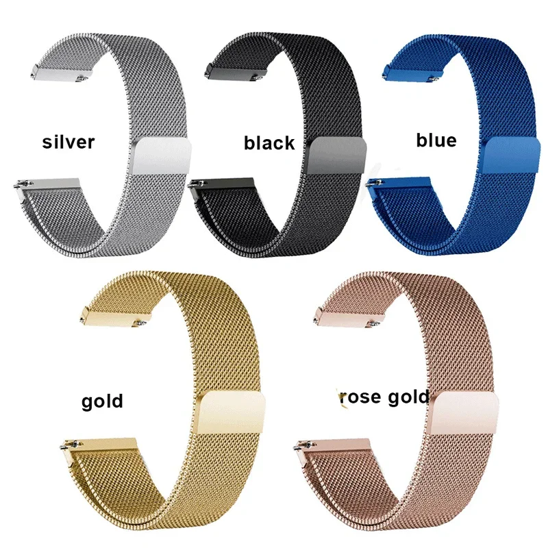 Milanese Magnetic Loop Bracelet Watch Strap 12 14 15 16 18 20 22MM Watch Belt Metal Watchband Wrist Watchband Correa Accessory
Milanese Magnetic Loop Bracelet Watch Strap 12 14 15 16 18 20 22MM Watch Belt Metal Watchband Wrist Watchband Correa Accessory