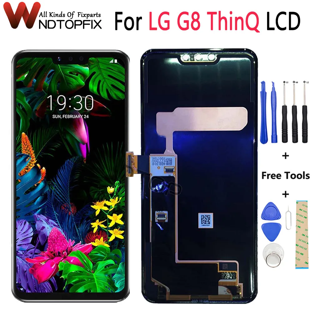 For LG G8 ThinQ LCD Display LMG820QM7 LM-G820UMB LMG820UM0 Touch Screen Digitizer Assembly G8 LCD LMG820UM1 LMG820UM2 LM-G820N
For LG G8 ThinQ LCD Display LMG820QM7 LM-G820UMB LMG820UM0 Touch Screen Digitizer Assembly G8 LCD LMG820UM1 LMG820UM2 LM-G820N