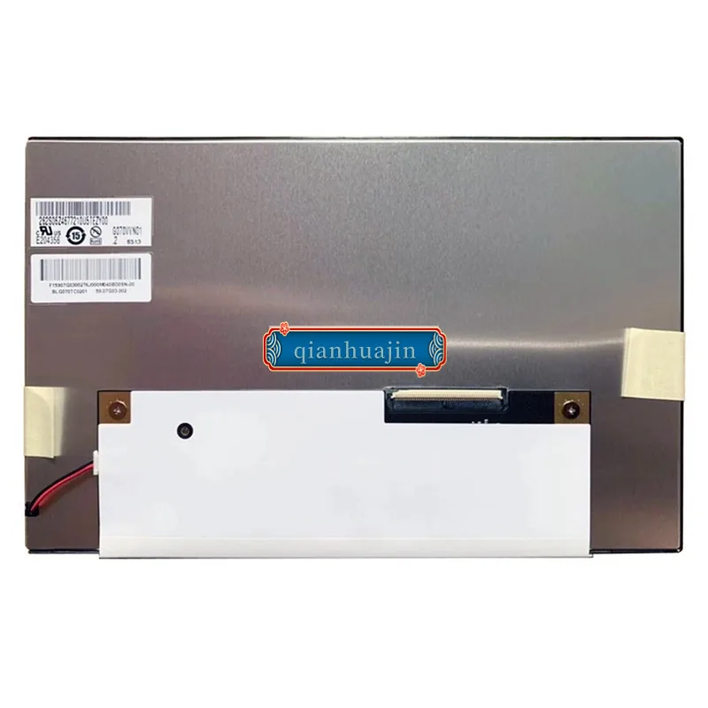 Оригинальная 7-дюймовая TFT ЖК-панель AUO G070VVN01.2 с разрешением: 800x480, высокая яркость кд/м² для промышленного применения
Оригинальная 7-дюймовая TFT ЖК-панель AUO G070VVN01.2 с разрешением: 800x480, высокая яркость кд/м² для промышленного применения