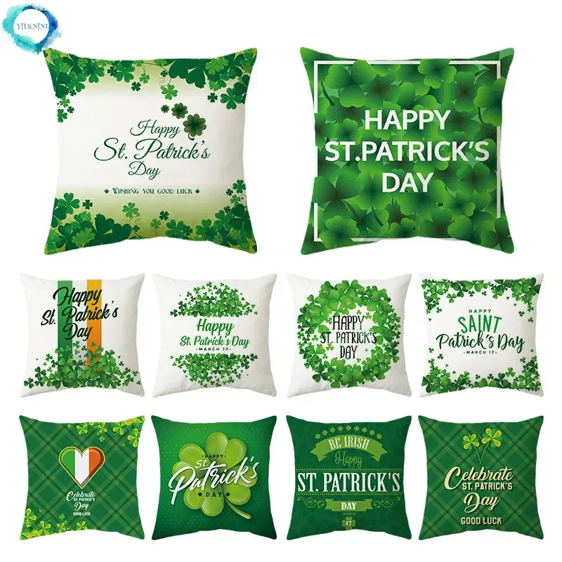 St.Patrick's Day Pillow Case Home Decoration Cushion Cover for Sofa Car Polyester Throw Pillow Cover Housse De Coussin 45x45cm
St.Patrick's Day Pillow Case Home Decoration Cushion Cover for Sofa Car Polyester Throw Pillow Cover Housse De Coussin 45x45cm