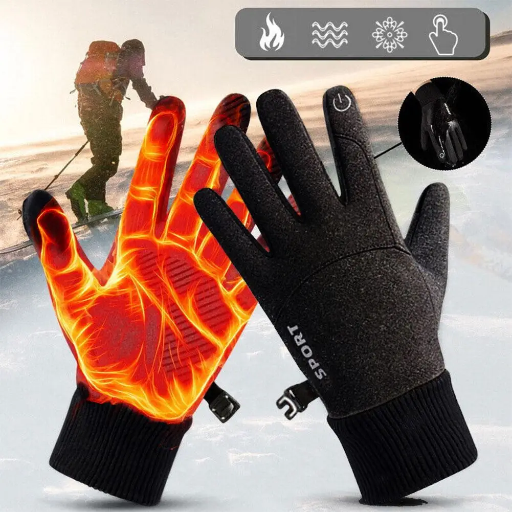 Waterproof Cycling Gloves Winter Touch Screen Bicycle Warm Riding Bike Gloves Gloves Ski Windproof Outdoor Scooter Motorcyc D6U9
Waterproof Cycling Gloves Winter Touch Screen Bicycle Warm Riding Bike Gloves Gloves Ski Windproof Outdoor Scooter Motorcyc D6U9