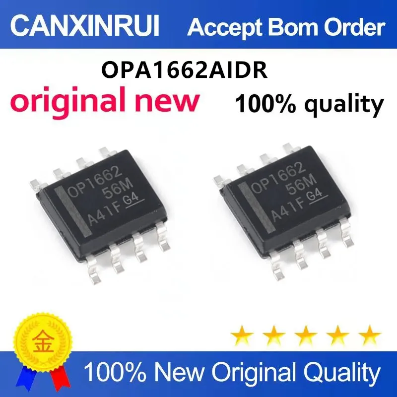 

Original New 100% quality OPA1662 OPA1662AIDR OP1662 SOP-8 Integrated circuit IC chip