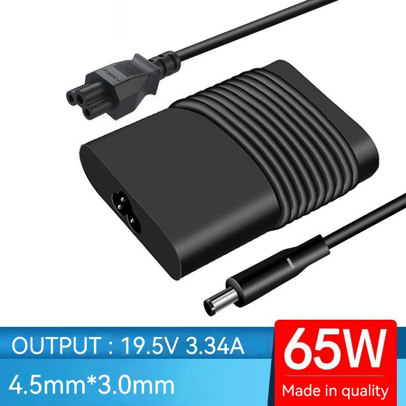 19.5V 3.34A 65W 4.5*3.0MM Laptop Ac Adapter Charger For Dell I5559 I3162 I3168 i5555 I3152 i3452 I3147 I7368 I3148 i5758 I7569
19.5V 3.34A 65W 4.5*3.0MM Laptop Ac Adapter Charger For Dell I5559 I3162 I3168 i5555 I3152 i3452 I3147 I7368 I3148 i5758 I7569
