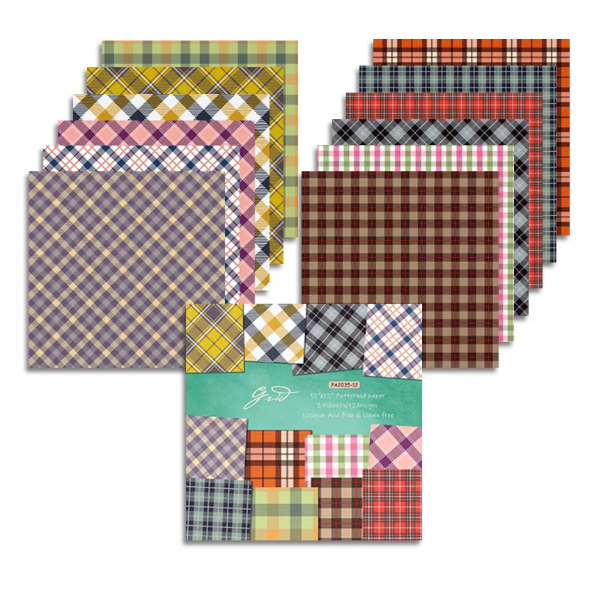 Checked Theme DIY Clip Book Junk Journal Account Card Background Paper 12 Inch Single Sided Pattern Photo Album Decorative Gift
Checked Theme DIY Clip Book Junk Journal Account Card Background Paper 12 Inch Single Sided Pattern Photo Album Decorative Gift