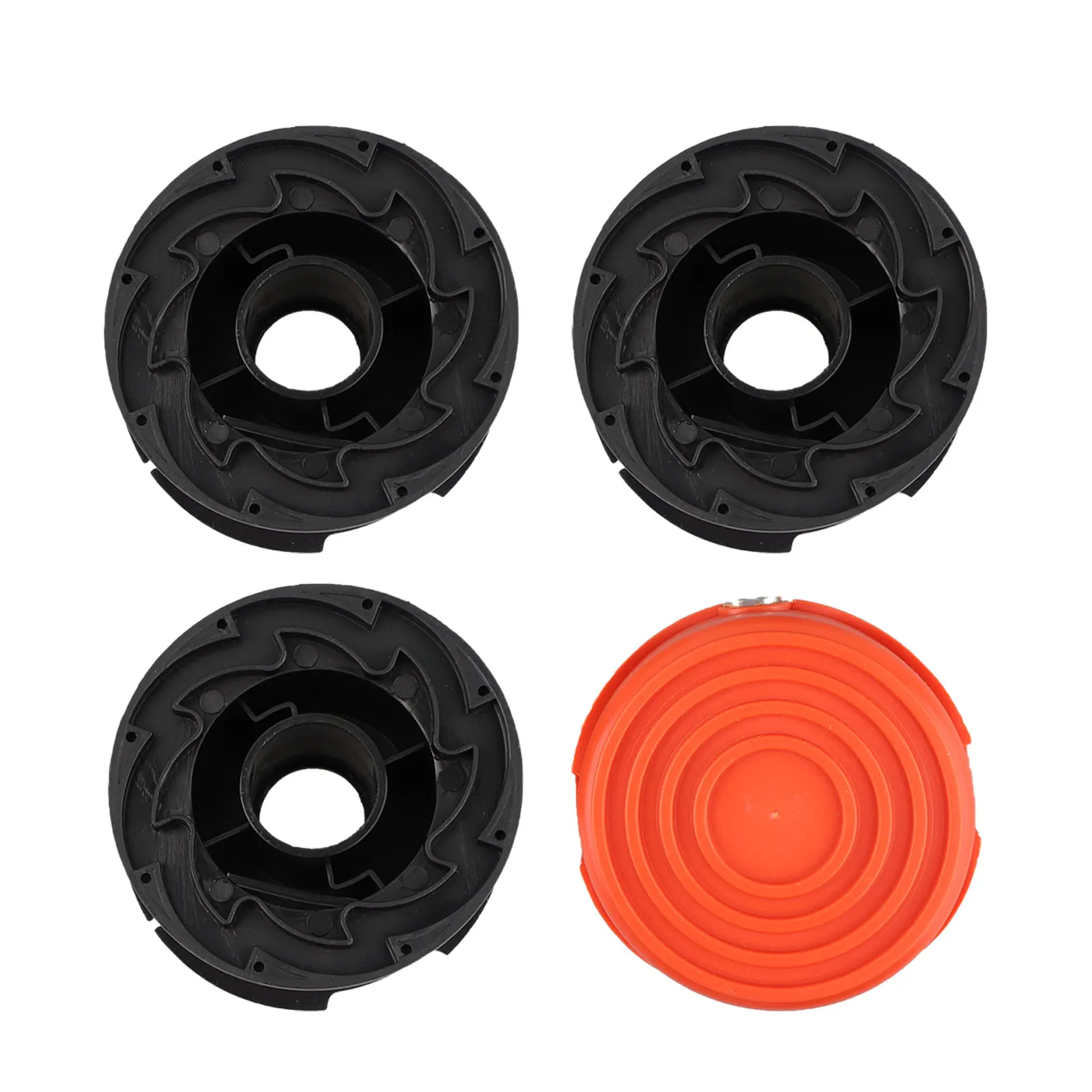 1*Strimmer Spool Cover + 3*Spool And Line For Black & Decker GL315 GL350 GL650 Replacement Spools String Trimmers
1*Strimmer Spool Cover + 3*Spool And Line For Black & Decker GL315 GL350 GL650 Replacement Spools String Trimmers