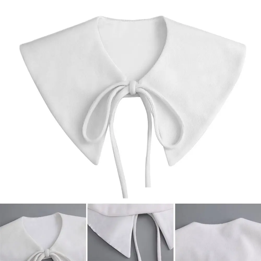 

Fashion Detachable Cotton Blouse False Collar Clothes Accessories Shirt Fake Collar Lapel