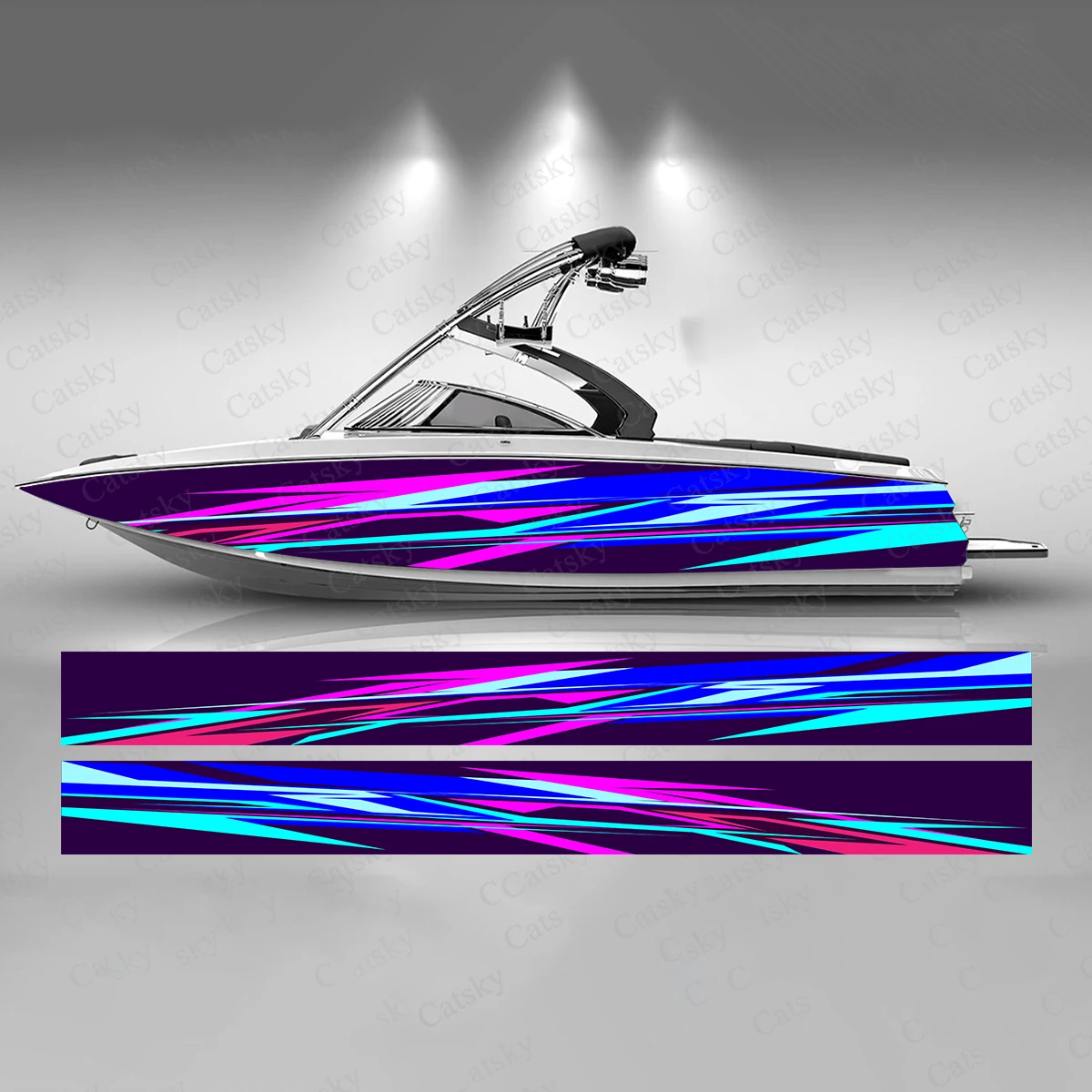 Abstract Neon Design Colorful Boat Sticker Fashion Custom Fish Boat-Sticker Vinyl Waterproof Boat Wrap Graphic Boat Wrap Decal
Abstract Neon Design Colorful Boat Sticker Fashion Custom Fish Boat-Sticker Vinyl Waterproof Boat Wrap Graphic Boat Wrap Decal