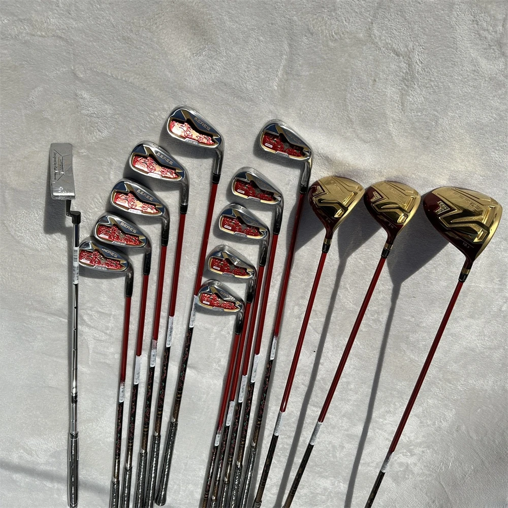 

Men 5 star s08 Golf Complete Setof Golf Club Set Driver + Fairway Wood + Irons + Putter (14Pcs) Graphite Shaft R/S