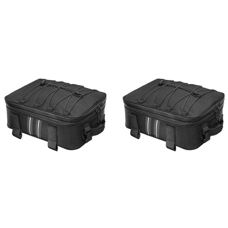 2X Motorcycle Rear Seat Luggage Bag Tail Box Top Bag For BMW R1200GS R1250GS Accessories
2X Motorcycle Rear Seat Luggage Bag Tail Box Top Bag For BMW R1200GS R1250GS Accessories