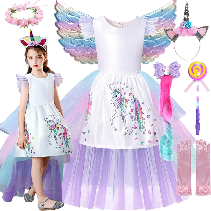 Unicorn Princess Dress Baby Girls Party Princess Costume Children Unicorn Cosplay Clothes Birthday Carnival Purim Party Clothing
Unicorn Princess Dress Baby Girls Party Princess Costume Children Unicorn Cosplay Clothes Birthday Carnival Purim Party Clothing