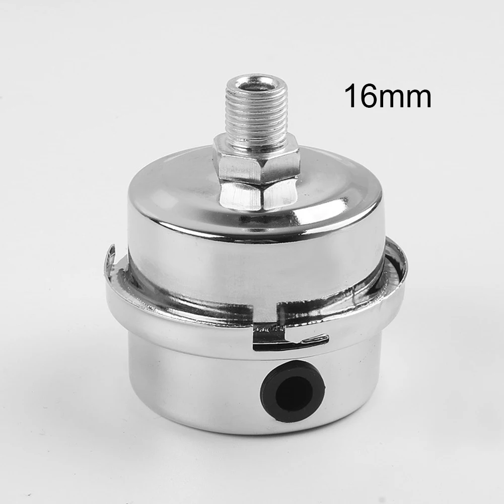 12.5mm/ 16mm/ 20mm Air Filter Accessories Air Compressor Pump High efficiency Metal Muffler Oil-Free Silver High quality
12.5mm/ 16mm/ 20mm Air Filter Accessories Air Compressor Pump High efficiency Metal Muffler Oil-Free Silver High quality