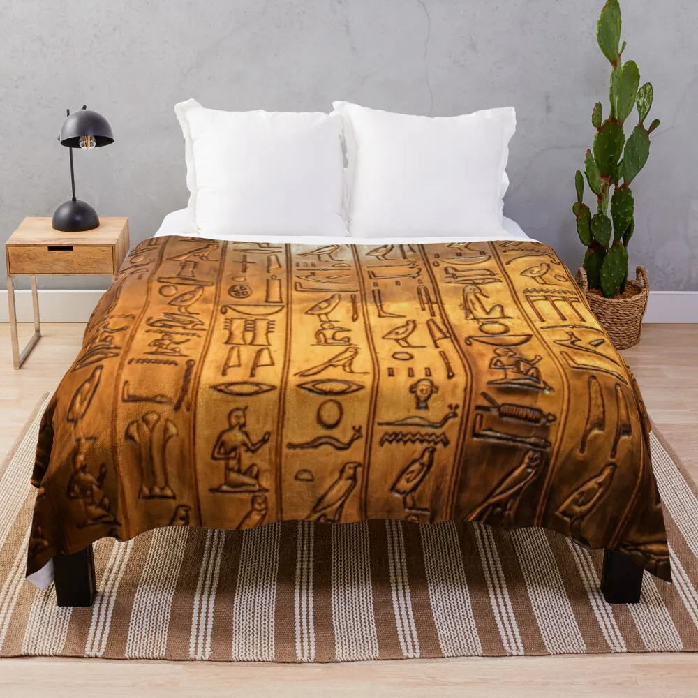 Egyptian hieroglyphs Throw Blanket Custom Blanket Fluffy Blankets Large Fluffy Soft Blankets
Egyptian hieroglyphs Throw Blanket Custom Blanket Fluffy Blankets Large Fluffy Soft Blankets