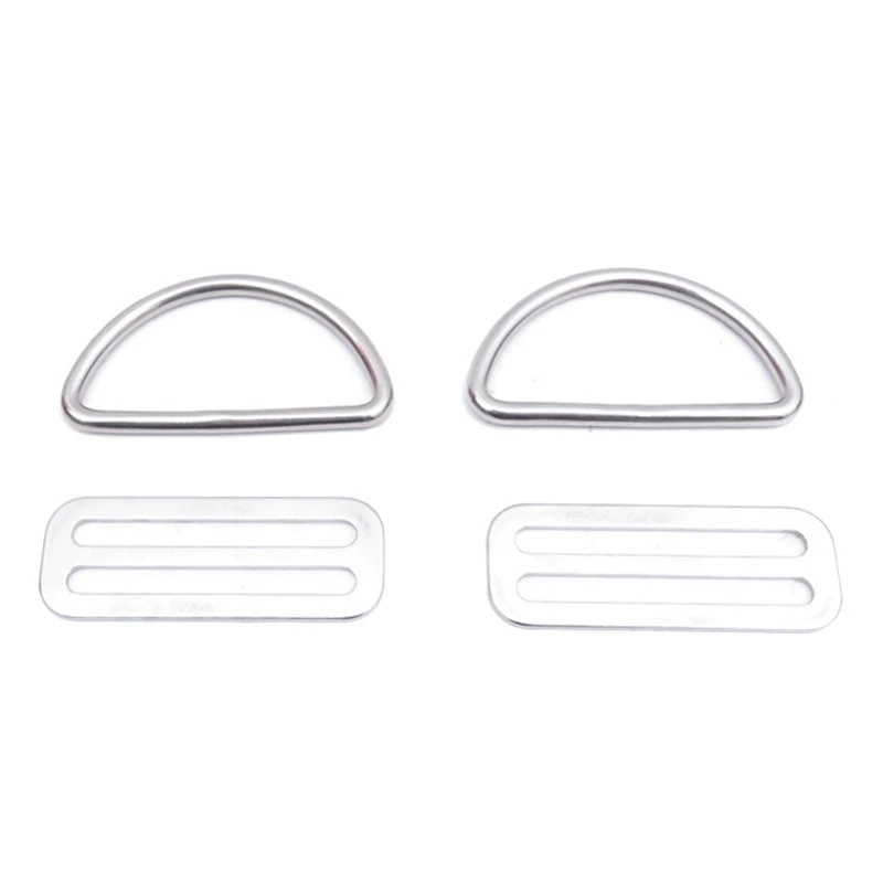 1 Set Webbing Strap Keeper Ring Buckle Wing Stainless Steel Scuba Diving Belt With BCD Accessories
1 Set Webbing Strap Keeper Ring Buckle Wing Stainless Steel Scuba Diving Belt With BCD Accessories