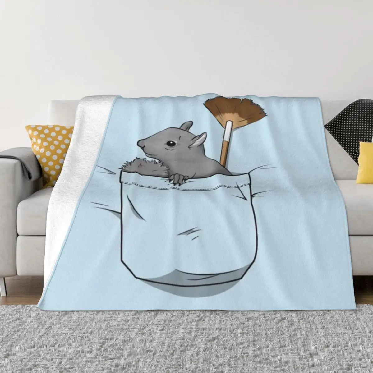 The Pocket Squirrel Soft Micro Fleece Blanket Modern Portable For Bedroom Multi Styles
The Pocket Squirrel Soft Micro Fleece Blanket Modern Portable For Bedroom Multi Styles