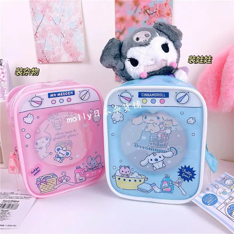 15*12*8Cm Sanrio Stereo Washing Machine Modeling Cartoon Mini Portable Storage Bag Kawaii Anime Girls Cosmetic Bag for Gifts
15*12*8Cm Sanrio Stereo Washing Machine Modeling Cartoon Mini Portable Storage Bag Kawaii Anime Girls Cosmetic Bag for Gifts