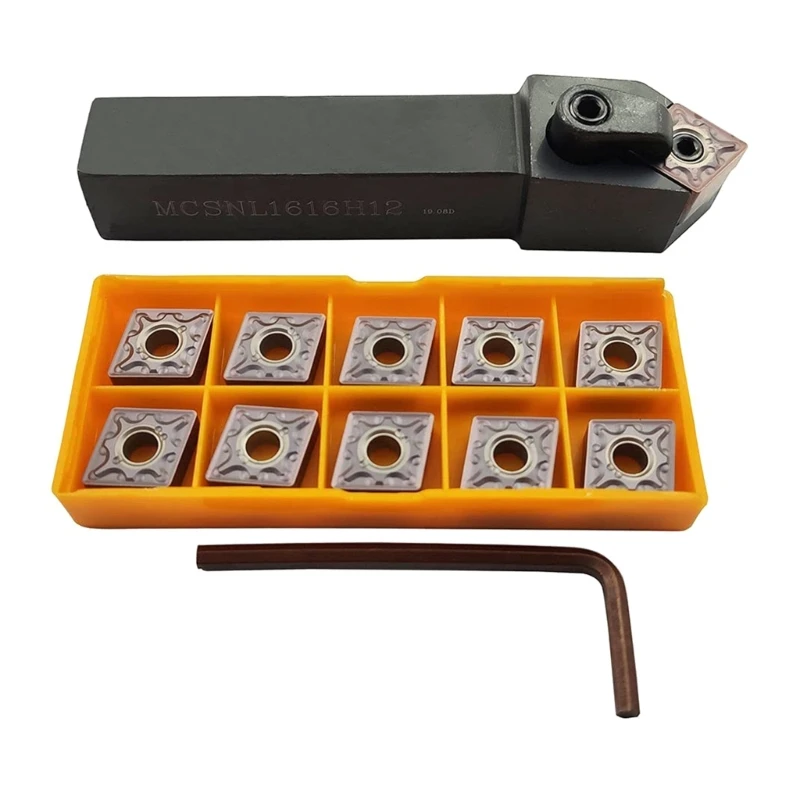 Industrial Grade Lathe Turning Tool 100mm/3.9-inch Length CNMG120408-MA
Industrial Grade Lathe Turning Tool 100mm/3.9-inch Length CNMG120408-MA
