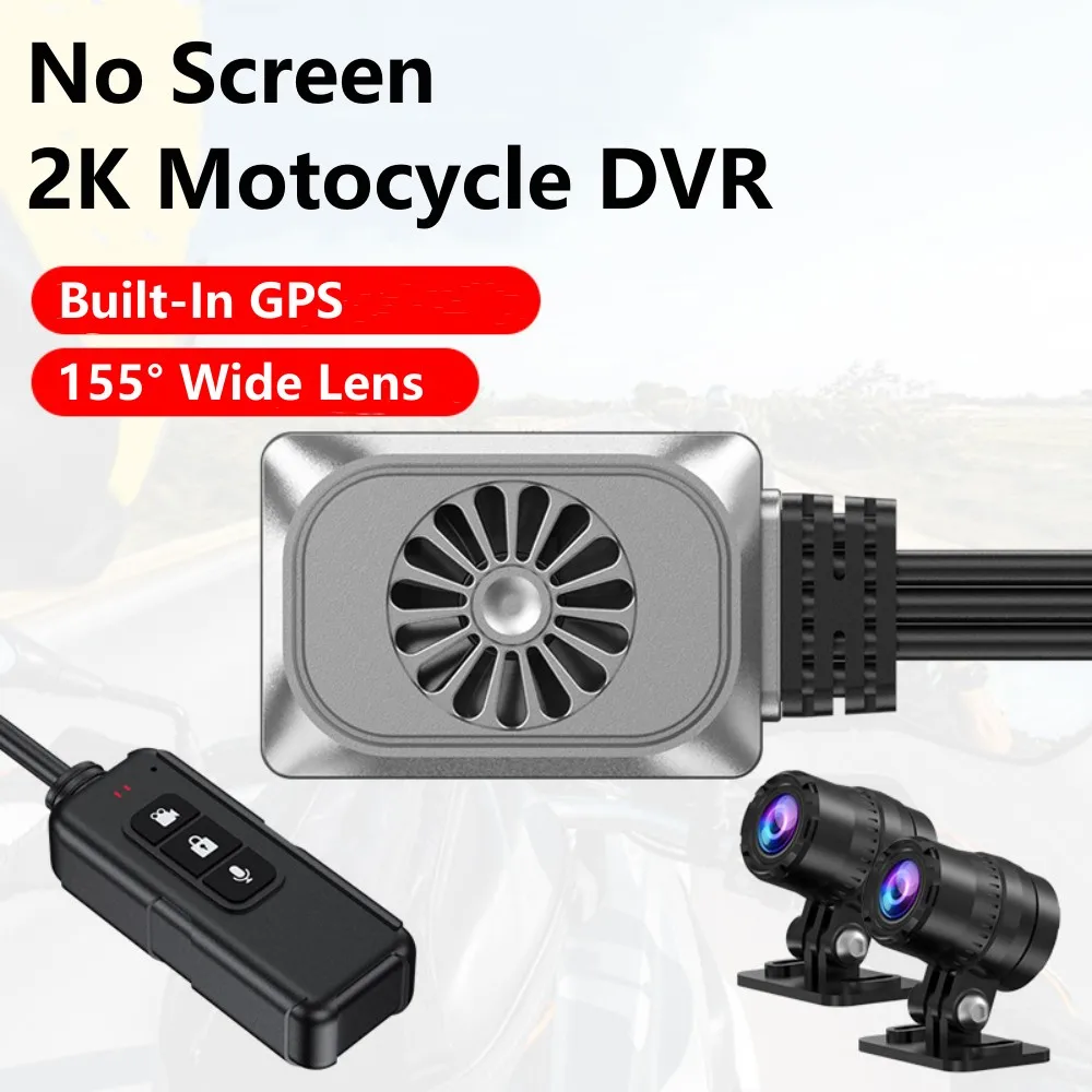 UHD 2K Motorcycle Camera WiFi GPS Motorcycle Dashcam 155° Front & Back Camera Video Recorder Black Box Dash Cam Moto Camera
UHD 2K Motorcycle Camera WiFi GPS Motorcycle Dashcam 155° Front & Back Camera Video Recorder Black Box Dash Cam Moto Camera