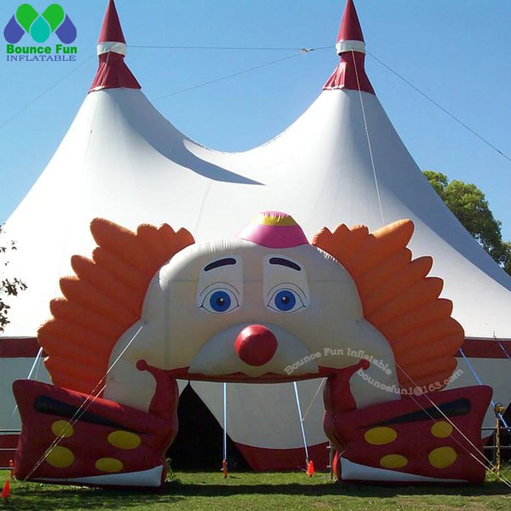 

Halloween Decoration Giant Inflatable Clown Tunnel,Circus Clown Arch Entrance Gantry Celebration Carnival Party Event Ideas