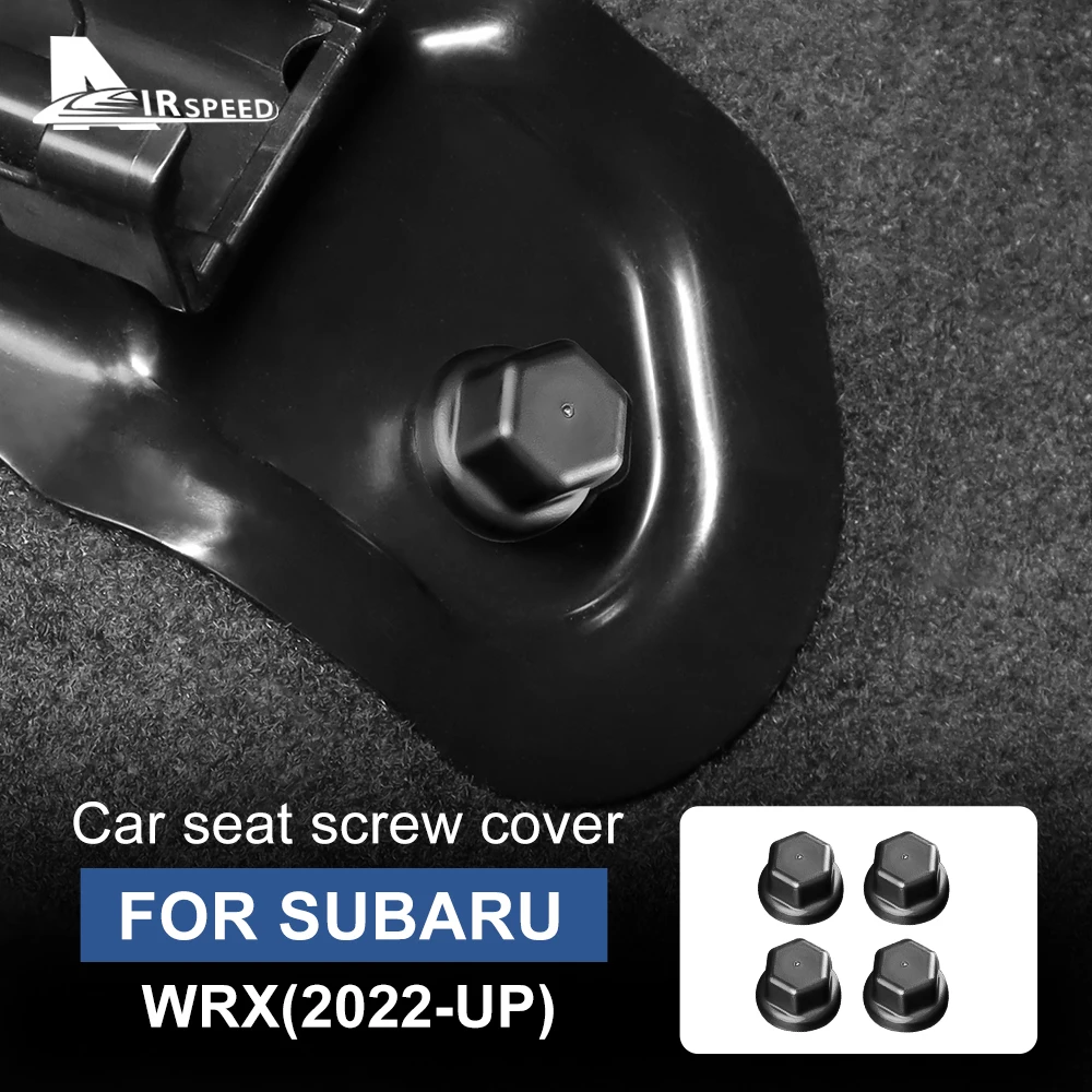 

Винтовая крышка для автомобильного сиденья для Subaru WRX 2022 2023 2024, аксессуары, направляющая для сиденья, защита от пыли, крепежные саморезы