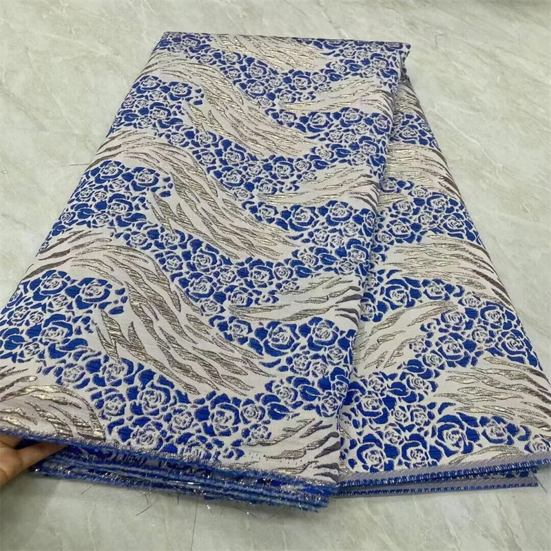 2024 Blue Luxury High Quality African Lace Fabric French Brocade Jacquard Fabric Sewing Embroidery Tulle for Nigeria Dress 5Yard
2024 Blue Luxury High Quality African Lace Fabric French Brocade Jacquard Fabric Sewing Embroidery Tulle for Nigeria Dress 5Yard
