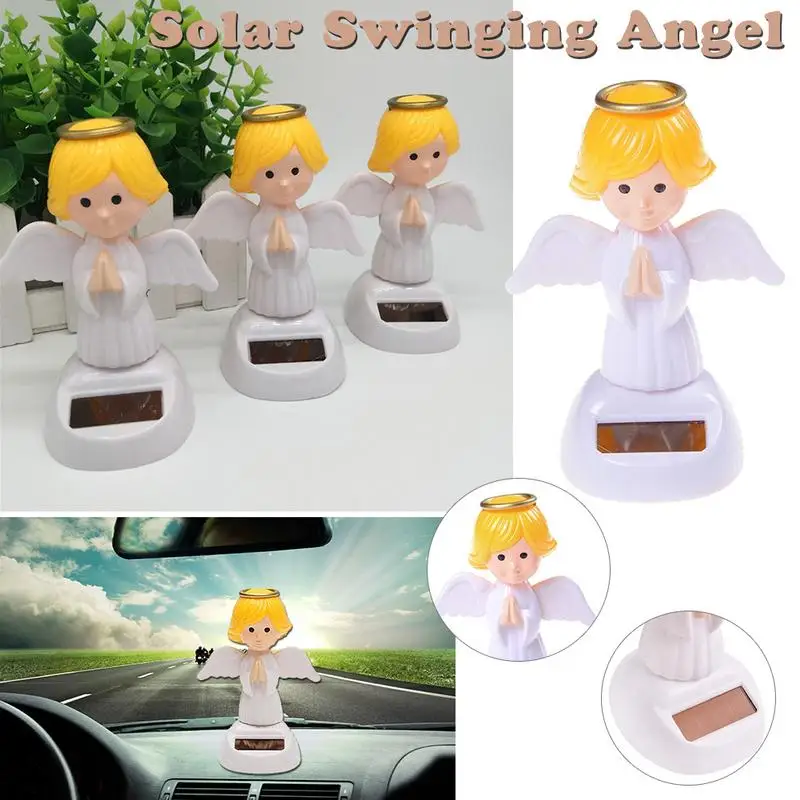 Powered Dancing Solar Swinging Angel Solar Powered Dancing Flip Dolls Super Cute Flap Angel Home Car Decor Toy
Powered Dancing Solar Swinging Angel Solar Powered Dancing Flip Dolls Super Cute Flap Angel Home Car Decor Toy