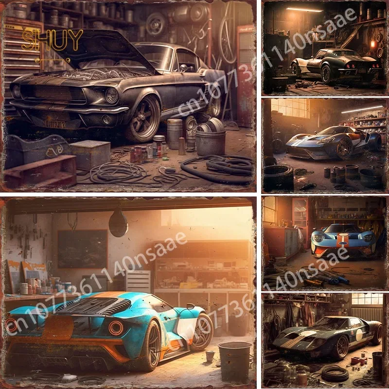 Vintage Old Car Metal Tin Painting Print Signboard Worn Poster Home Living Room Rendong Garage Club Wall Art Decor Aesthetics
Vintage Old Car Metal Tin Painting Print Signboard Worn Poster Home Living Room Rendong Garage Club Wall Art Decor Aesthetics
