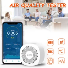 Air Quality Monitor Sensor Digital Formaldehyde Air Analyzer Detector Bluetooth Indoor Air Tester TVOC CO2 Meter Dropshipping
Air Quality Monitor Sensor Digital Formaldehyde Air Analyzer Detector Bluetooth Indoor Air Tester TVOC CO2 Meter Dropshipping