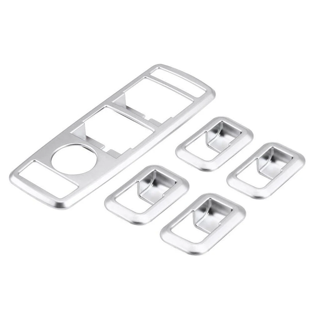 Durable and Easy to Install Car Door Glass Switch Button Trim for Mercedes For Benz A B C E GL ML CLA GLA GLS Class Set of 5
Durable and Easy to Install Car Door Glass Switch Button Trim for Mercedes For Benz A B C E GL ML CLA GLA GLS Class Set of 5