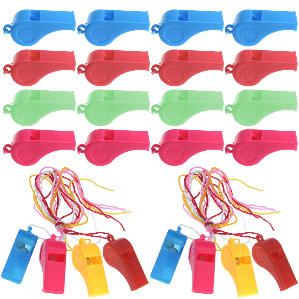 

48 Pcs Whistle Emergencies Training Kids for Teachers Toys Outdoor Children Plastic Whistles Adults Childrens