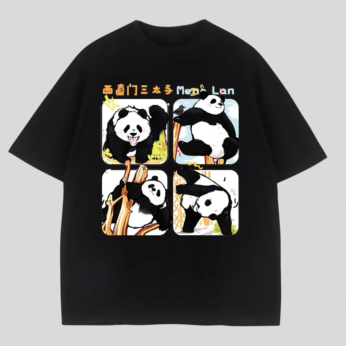 Ladies Street Fashion Tops New Kawaii Giant Panda Graphic T Shirts Cute Print T-shirt Women's Y2k Clothes Female Summer Clothing
Ladies Street Fashion Tops New Kawaii Giant Panda Graphic T Shirts Cute Print T-shirt Women's Y2k Clothes Female Summer Clothing