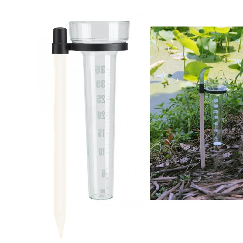 35mm Capacity Rain Gauge Measure Plastic Tube Udometer Easy to Read for Outdoor Garden Yard 9.5 inches
35mm Capacity Rain Gauge Measure Plastic Tube Udometer Easy to Read for Outdoor Garden Yard 9.5 inches