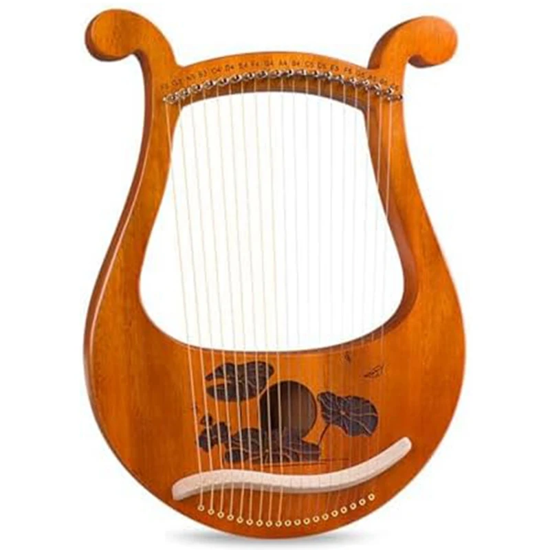 Lyre Harp 19 струн для начинающих, портативный 19-тоновый маленький Harp 19-струнный Lyre Музыкальные инструменты твердая древесина Lyre Harp, прочный
Lyre Harp 19 струн для начинающих, портативный 19-тоновый маленький Harp 19-струнный Lyre Музыкальные инструменты твердая древесина Lyre Harp, прочный