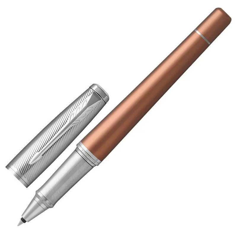 Ручка-роллер PARKER "Urban Premium Orange CT" корпус светло-коричневый хромированные