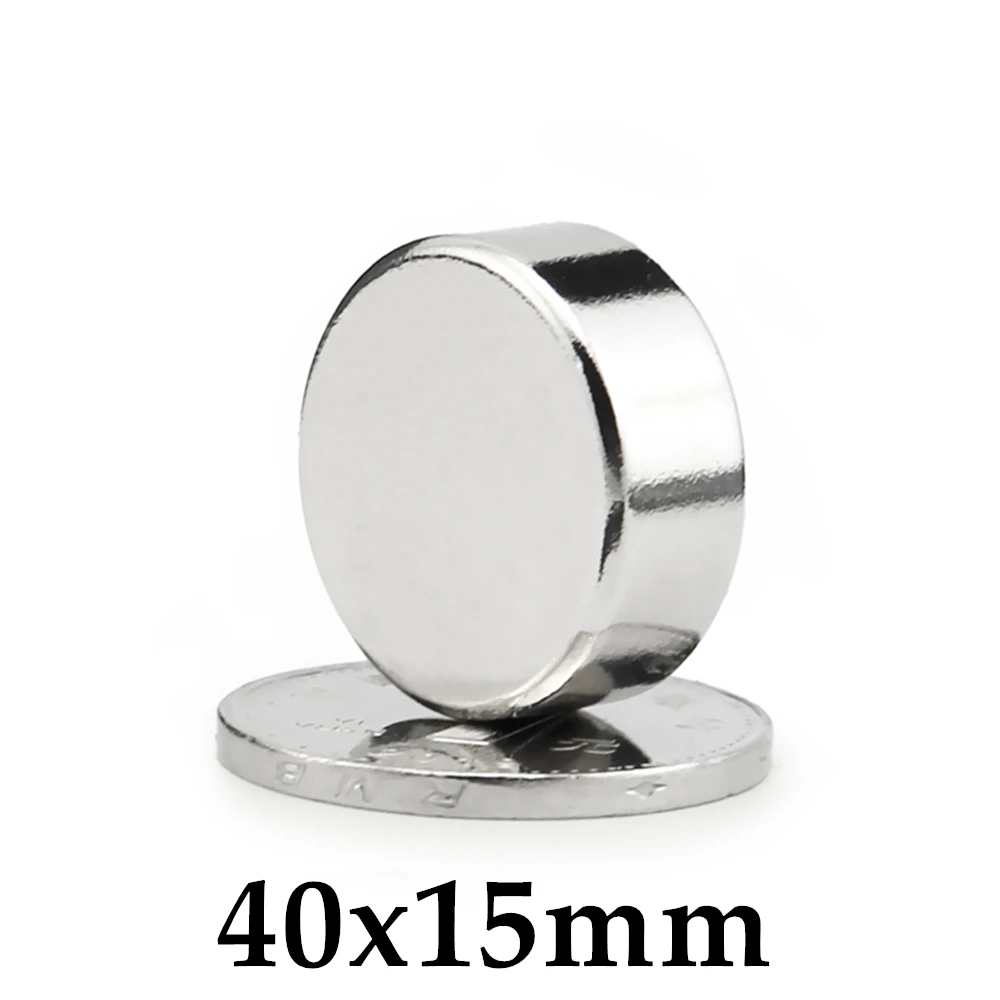 1-5pcs 40x15mm Magnet Small Round Magnet Strong magnets Rare Earth Neodymium Magnet 40*15mm
1-5pcs 40x15mm Magnet Small Round Magnet Strong magnets Rare Earth Neodymium Magnet 40*15mm