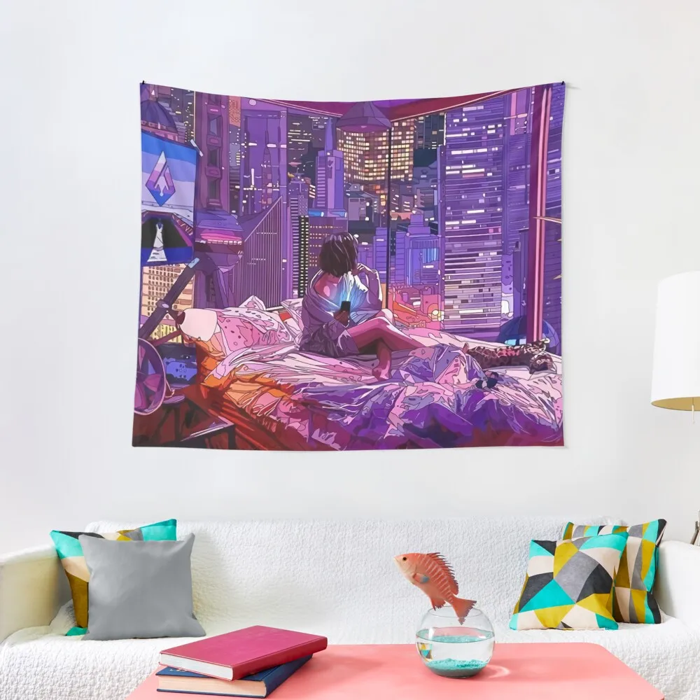 Cyber chilhop pop Radio Tapestry Home And Comfort Decor Kawaii Room Decor Tapestry
Cyber chilhop pop Radio Tapestry Home And Comfort Decor Kawaii Room Decor Tapestry