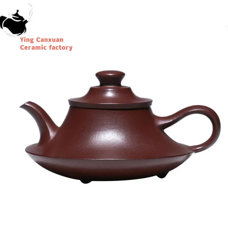 180ml Chinese Yixing High-end Purple Clay Teapots Famous Artists Handmade Tea Pot Raw Ore Dragon Blood Sand Kettle Zisha Tea Set 
180ml Chinese Yixing High-end Purple Clay Teapots Famous Artists Handmade Tea Pot Raw Ore Dragon Blood Sand Kettle Zisha Tea Set