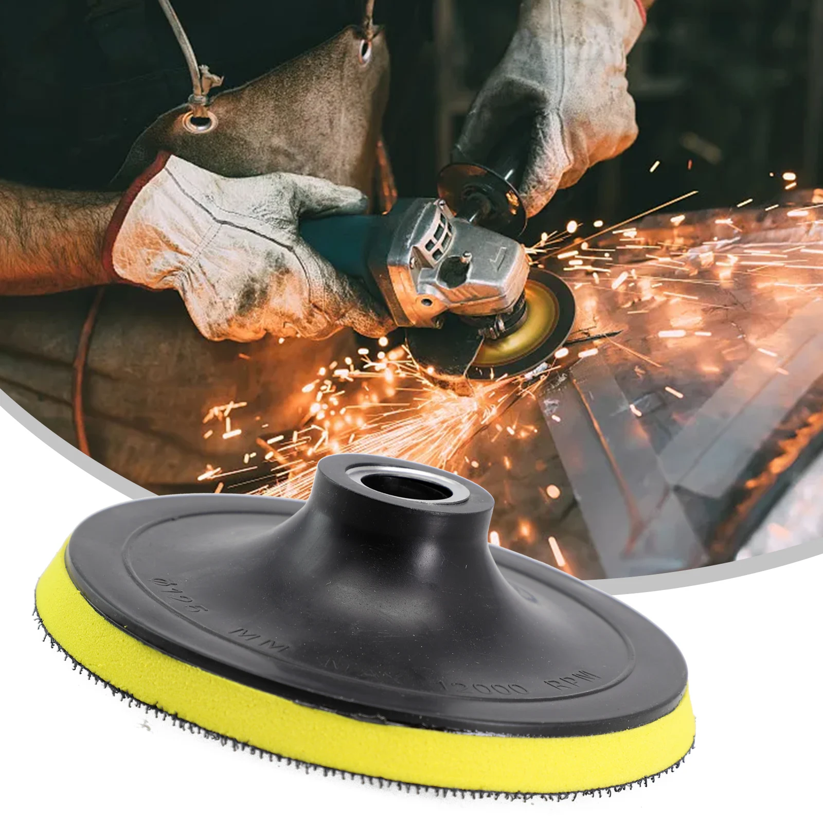 1PCS 5inch 125mm Sanding Pad M1/M14 Thread Hook And Loop Buffing Pad Rotary Backing Pads Drill Adapter Power Tool Parts
1PCS 5inch 125mm Sanding Pad M1/M14 Thread Hook And Loop Buffing Pad Rotary Backing Pads Drill Adapter Power Tool Parts