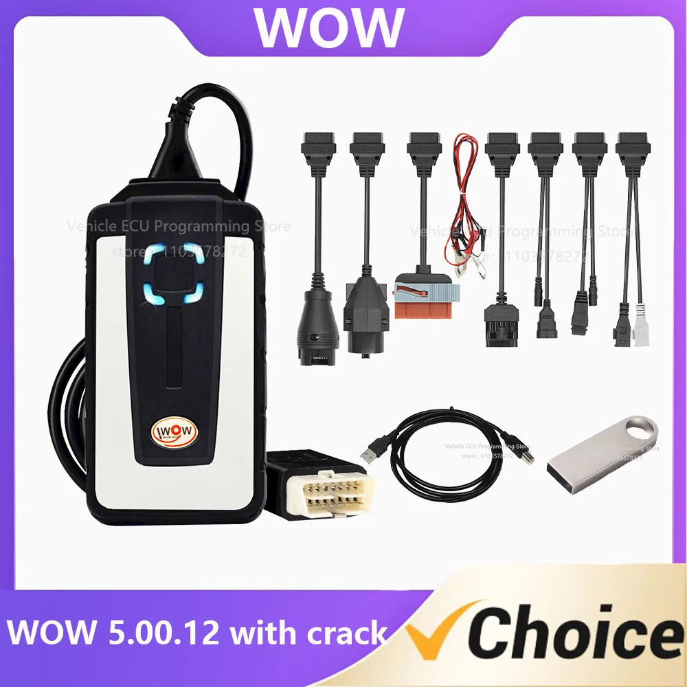 

WOW Software Wow Snooper V5.00.12 With Crack 5.00.8 R2 Automotive Truck Diagnostic Repair Maintenance Tool Multilingual-20%