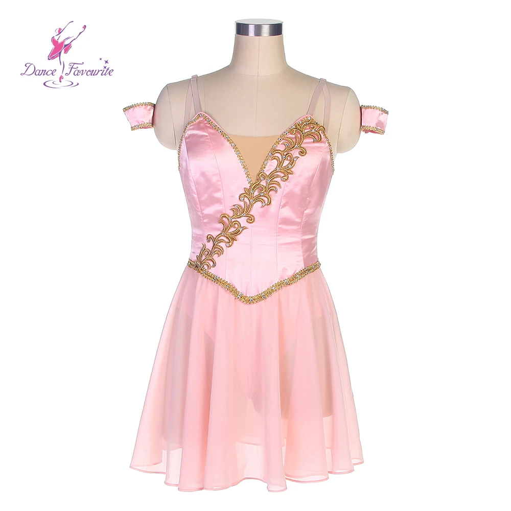 

Dance Favourite Dance Costumes B22062 Pink Professional Ballet Dress Talisman Variation Customer size made Dress Ballet Costumes